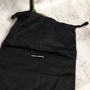 Dolce & Gabbana Black Logo Dust Bag